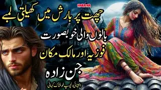 CHAT PER BARISH MEIN KHELTI LAMBY BALON WALO KHOBSORAT FOUZIA AUT MALIK MAKAN JINZADA