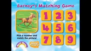 Barney: Barney's Matching Game