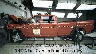 2020 RAM 2500 / 3500 Crew Cab NHTSA Full-Overlap Frontal Crash Test