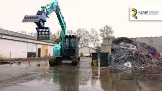 Kobelco SK75SR-7 voor Metaalrecycling Hoofddorp B.V.
