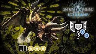 MHWorld Ice Borne : MR☆☆☆ Diablos | 3'19 | Solo with True Element Acceleration Charge Blade