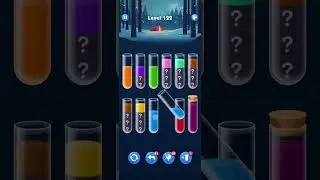 Water Sort Level 122 Walkthrough Solution Android/iOS