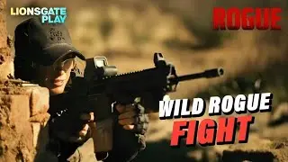 Wild Rogue Fight | Rogue Movie | Megan Fox | Philip Winchester | Isabel Bassett | @lionsgateplay