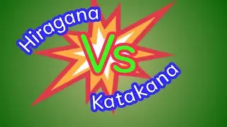 Hiragana vs katakana Learn Japanese language N5 N4Study in japanOnline learning Basic japanese