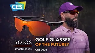 The Future of Golf Glasses with Solos at CES
