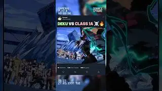 DEKU vs CLASS 1A ☠️🔥 | #myheroacademia #edit #amv #mha #anime