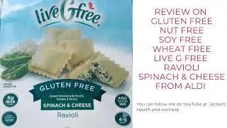 Review on gluten free live G free Ravioli from Aldi #glutenfree#aldi#soyfree#nutfree#wheatfree
