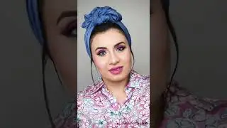 PINK makeup look💙