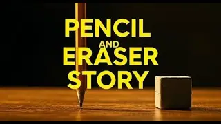 The pencil and Eraser story | English moral story | AI story verse |