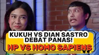 Debat Seru Dian Sastro & Kukuh: Dari Perkenalan Ribet Sampai Bahas Teori Homo Sapiens Soal HP!