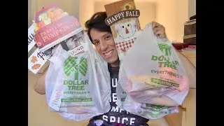 GIGANTIC $50 Fall Dollar Tree Haul! August 7, 2020