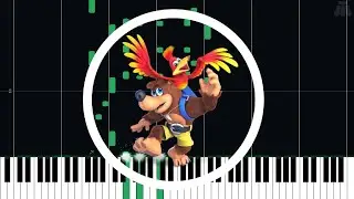 Kickabout - Banjo-Tooie - Intermediate Piano Tutorial