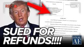 Trump PANICS as Companies SUE to STOP Taxes on Americans