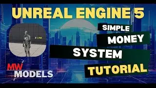 🎮 Unreal Engine 5  -  Simple Money System (1/2) (Tutorial) (2024) #tutorial #unrealengine #tech