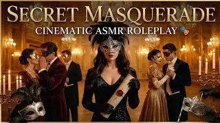 Enter the Secret Masquerade 🎭 Cinematic ASMR Roleplay (Soft Spoken & Visuals) 🇰🇷 롤플레이 🇯🇵 秘密