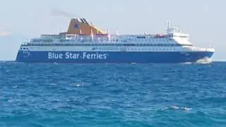 Άφιξη blue star chios   μέρος 2 16/1/2026
