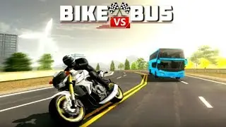 Bike vs. Bus (by GT Action Games) - Mobile Game Gameplay Android iOS HQ