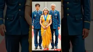 Magical AI Air Force Family Moment | Honor & Love #shorts#ai