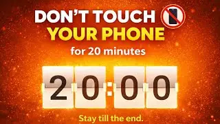 20 MINUTE TIMER | STUDY, EXERCISE AND FOCUS