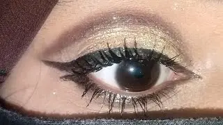 Golden Sparkle with Brown Base