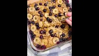 TikTok Baked Oats Recipe