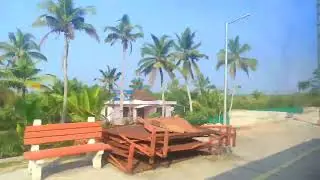 Munroe island beautiful train view raw video 🚂🌴🌴
