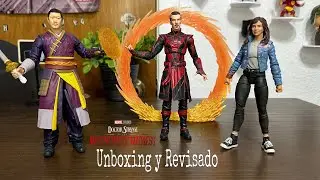 Figuras de Dr Strange, Wong y Am&eacute;rica Ch&aacute;vez UNBOXING y REVISADO#multiverseofmadness #marvellegends 