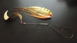 Wiggle tail hook rig