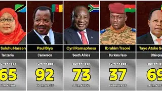 54 African Leaders and Their Ages: The Generational Gap