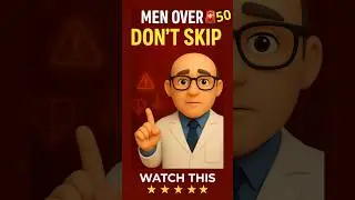 Men Over 50 Don&rsquo;t Skip This Test 🚨#MensHealth #ProstateCancer #ProstateScreening #ProstateHealth