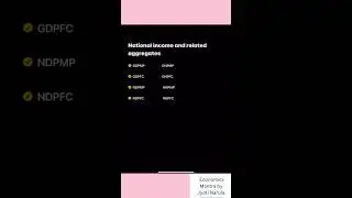 National Income Shortcuts | Only 1 Definition = All Concepts | Class 12 Board Special Macroeconomics