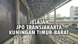 POV Transit JPO Halte Transjakarta Kuningan Timur Ke Kuningan Barat Koridor 6 Dan 9