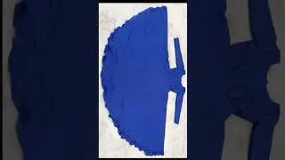 Full circle skirt / umbrella gher 👗 cutting /full video👆🎥 #shortvideo #ytshorts #yt #skirt