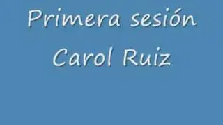 Primera sesi&oacute;n Carol Ruiz techno house
