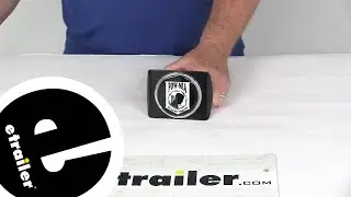 etrailer | POW/MIA Seal Trailer Hitch Receiver Cover Feature Review