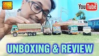 Unboxing-Review: Indian Railways Model Railroad Goods Vehicle | Indian Model Train | train video