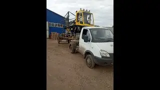 Газель с 6м. полуприцепом (фильм 15)