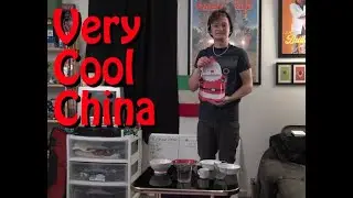 Awkward Andy Shows Off His Fine China