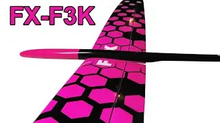 FX F3K от GCM Models, новый радиоуправляемый низкоплан, обсуждает стартовый планер. Обзор запчастей.