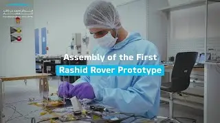 Assembly of the Prototype of the First Arab Lunar Rover