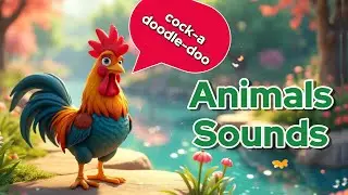 Farm Animals Sound | Kids learning Content | Real Sound and Video