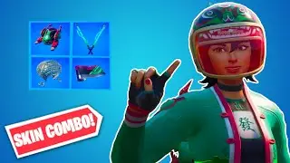 My JADE RACER Skin Preset in Fortnite