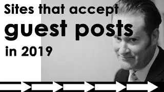 Sites that accept guest posts in 2019