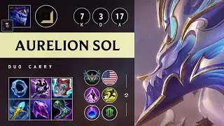 Aurelion Sol Carry vs Azir - NA Challenger Patch 25.S1.3