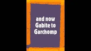 Pok&eacute;mon GO: Evolution of Lucky Gible to Gabite and thereafter to Garchomp | Gible Community Day |