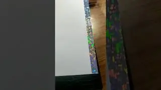 Holographic Strip on A4 letter head by www.spickglobal.com