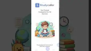 Best app for ca student|STUDY CALLER| #trending #ca #youtubeshorts#youtube #icai