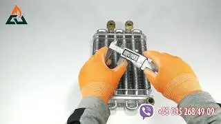 Теплообменник битермический газового котла LEBERG Flamme 18 ASF. (18 кВт.) - FL000S05, 16.102
