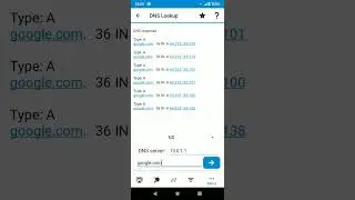 WiFi Tools: DNS lookup on Android