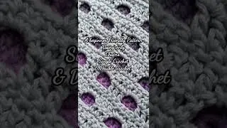 New Crochet Tutorial; The Colosseum Stitch #crochet